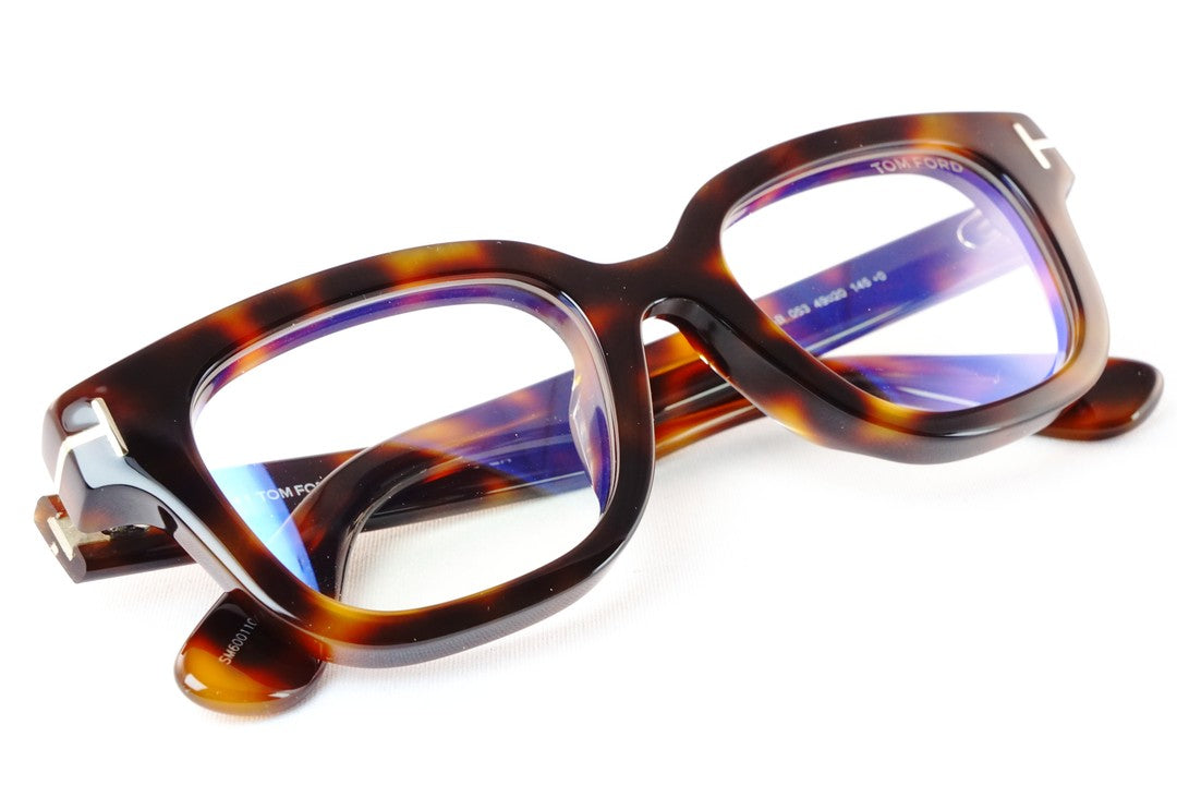 TOM FORD ブルーライトカット TF6072-D-B ECO 053 ウェリントン メンズ レディース おしゃれ メガネ アジアンフィット 日本企画 ITALY イタリア製 トムフォード