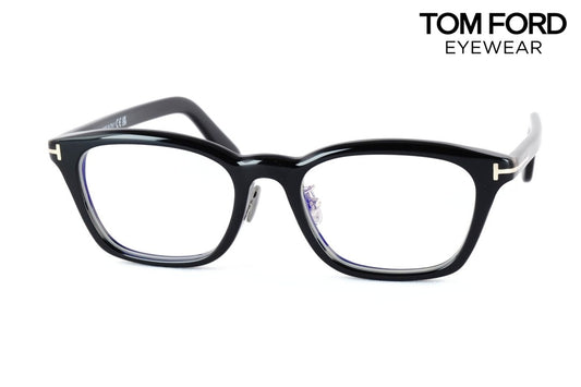 TOM FORD ブルーライトカット TF6073-D-B ECO 001 ウェリントン メンズ レディース おしゃれ メガネ アジアンフィット 日本企画 ITALY イタリア製 トムフォード
