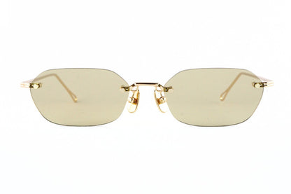 A.D.S.R. サングラス VATH 02b 54サイズ ヘキサゴン ツーポイント リムレス 縁なし ヴァス ADSR エーディーエスアール 正規品