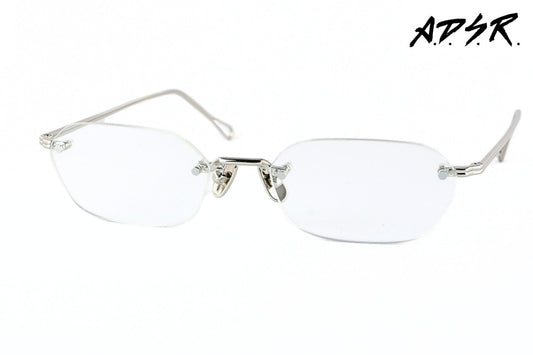 A.D.S.R. サングラス VATH 03a 54サイズ ヘキサゴン ツーポイント リムレス 縁なし ヴァス ADSR エーディーエスアール 正規品