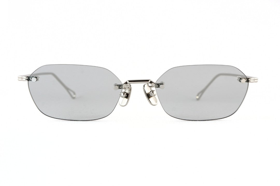 A.D.S.R. サングラス VATH 03b 54サイズ ヘキサゴン ツーポイント リムレス 縁なし ヴァス ADSR エーディーエスアール 正規品