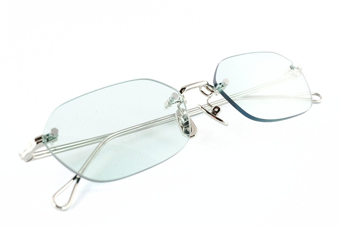 A.D.S.R. サングラス VATH 03c 54サイズ ヘキサゴン ツーポイント リムレス 縁なし ヴァス ADSR エーディーエスアール 正規品