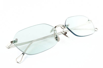 A.D.S.R. サングラス VATH 03c 54サイズ ヘキサゴン ツーポイント リムレス 縁なし ヴァス ADSR エーディーエスアール 正規品