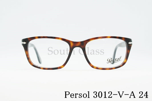 Persol メガネ 3012-V-A 24 スクエア アジアンフィット ペルソール 正規品