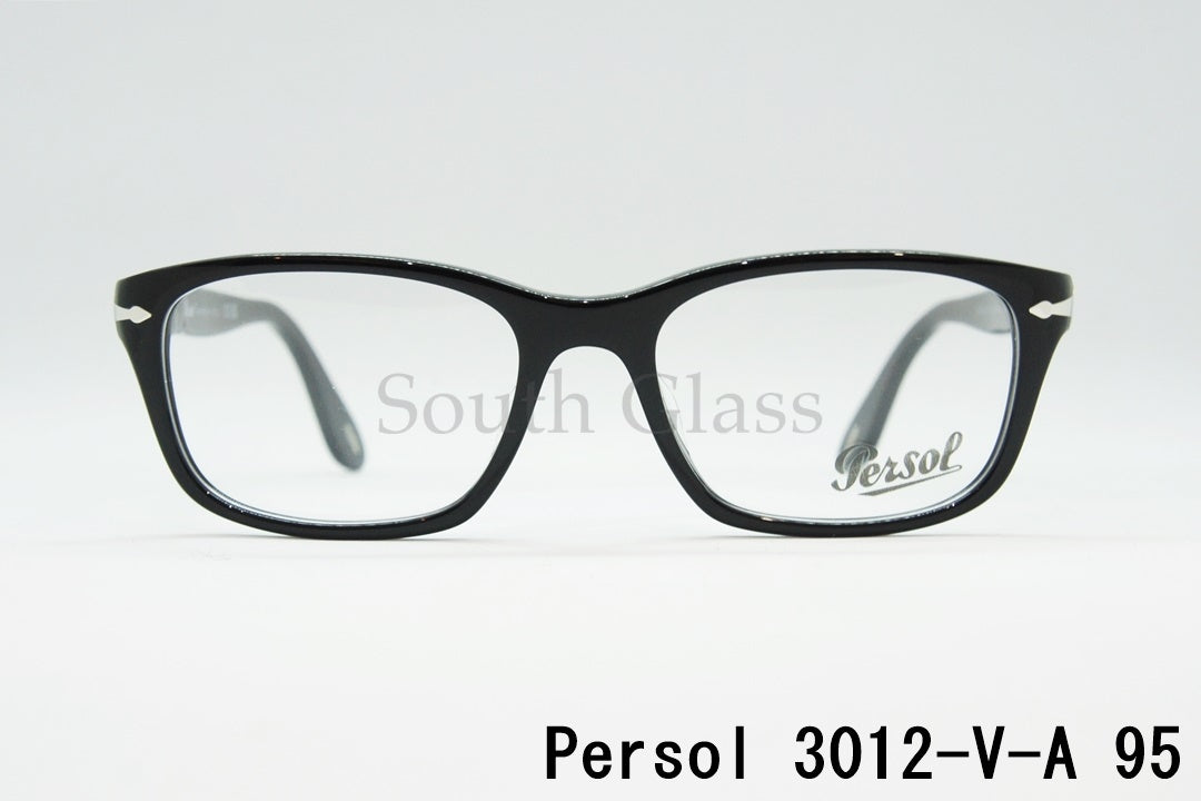 Persol メガネ 3012-V-A 95 スクエア アジアンフィットモデル ペルソール 正規品