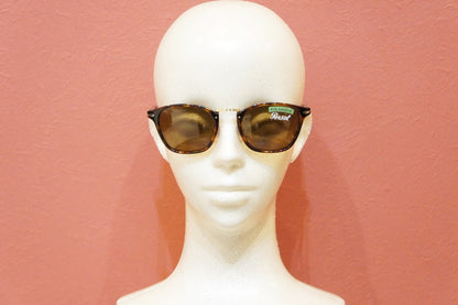 Persol 偏光 サングラス 3110-S 24/57 ボストン フレーム おしゃれ 眼鏡 メガネ ペルソール 正規品