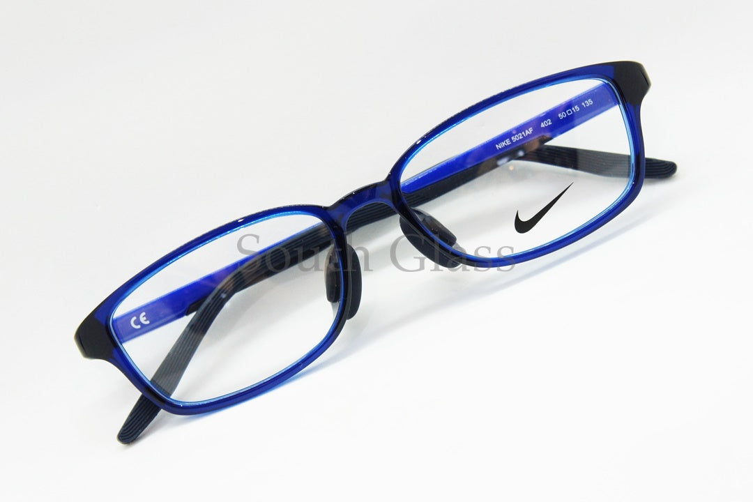 NIKE キッズ スポーツ メガネ 5021AF Col.402 50サイズ スクエア ジュニア 子供 子ども ナイキ 正規品