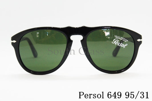 Persol サングラス 649-A 95/31 ティアドロップ フレーム おしゃれ 眼鏡 メガネ ペルソール 正規品