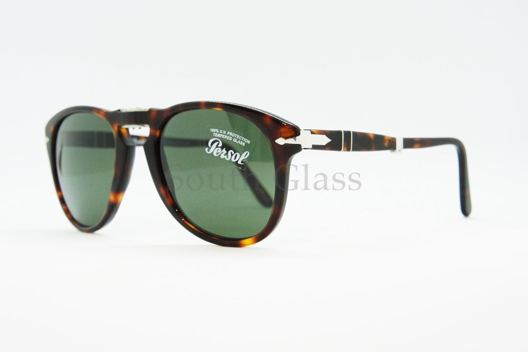 Persol サングラス 714 24/31 Folding アジアンフィット ティアドロップ 折りたたみ Steve McQueen ペルソール 正規品