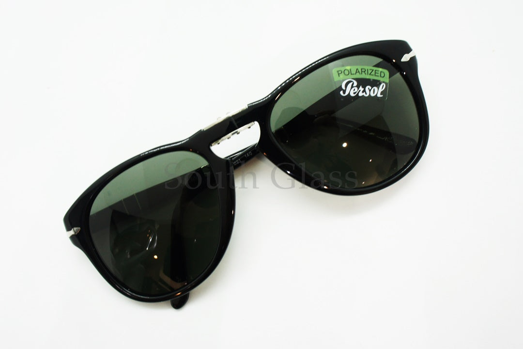 Persol 偏光 サングラス 714 95/58 Folding アジアンフィット ティアドロップ 折りたたみ Steve McQueen ペルソール 正規品