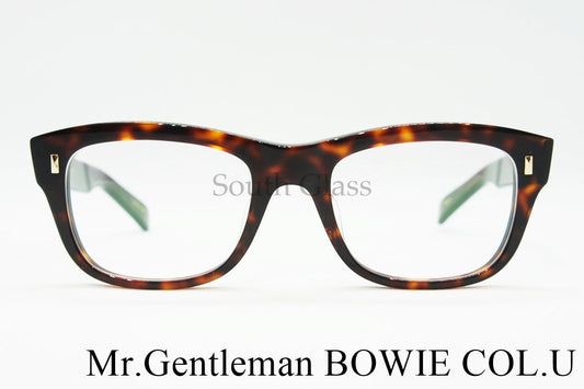 Mr.Gentleman メガネ BOWIE COL.U ウェリントン ミスタージェントルマン 正規品