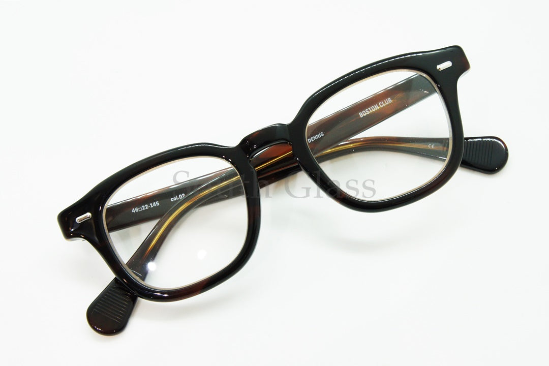 BOSTON CLUB メガネ DENNIS Col.02 ウェリントン デニス ボストンクラブ 正規品