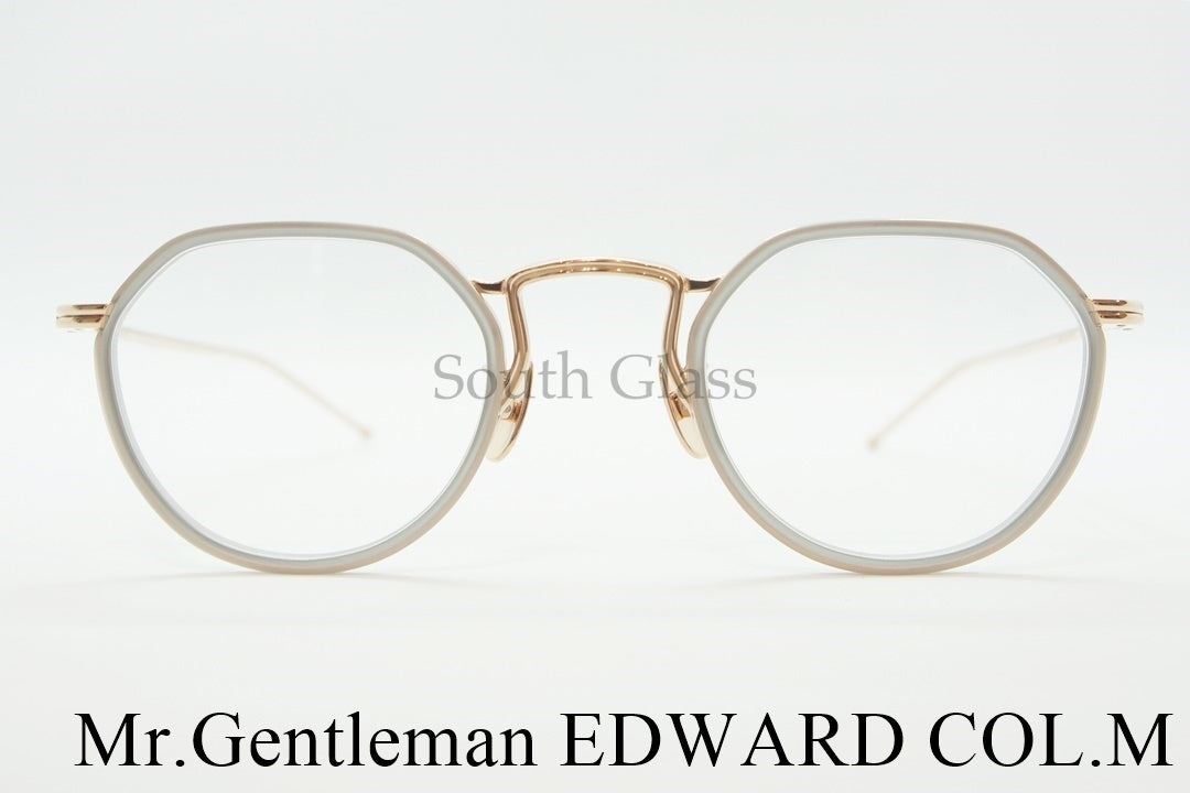 Mr.Gentleman メガネ EDWARD COL.M クラウンパント セル巻き ミスタージェントルマン 正規品