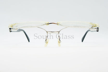 BOSTON CLUB 単式 跳ね上げメガネ FISHER"R" col.04 サーモント メタル ブローフィッシャー メガネ ボストンクラブ 正規品