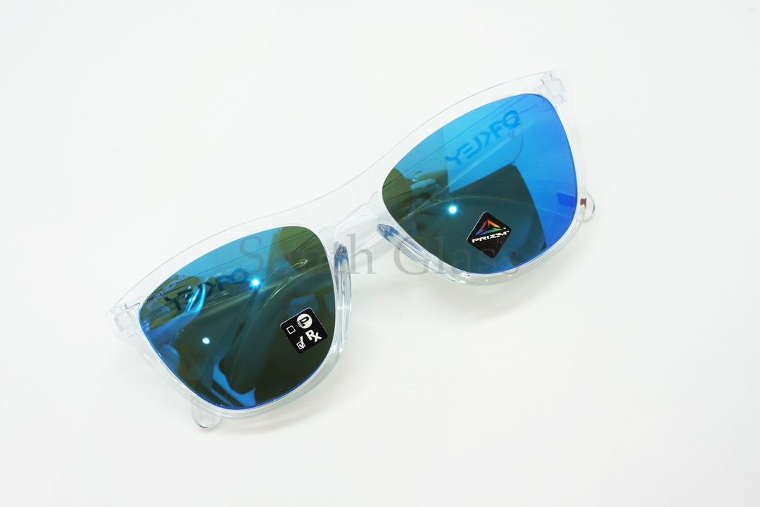 OAKLEY サングラス Frogskins OO9245-A754 ウェリントン クリアフレーム アジアンフィット フロッグスキン オークリー 正規品