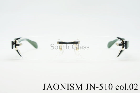 JAPONISM メガネ JN-510R COL.02 ツーポイント スクエア 縁無し ジャポニスム 正規品