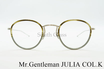 Mr.Gentleman メガネ JULIA COL.K ボストン セル巻き ミスタージェントルマン 正規品