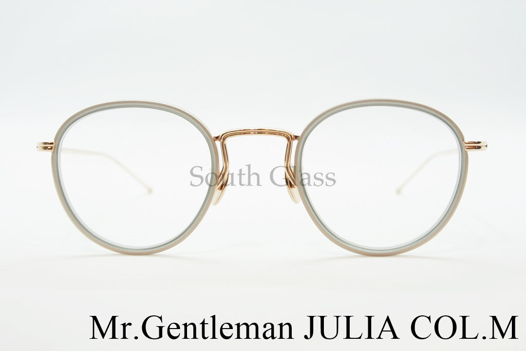 Mr.Gentleman メガネ JULIA COL.M ボストン セル巻き ミスタージェントルマン 正規品