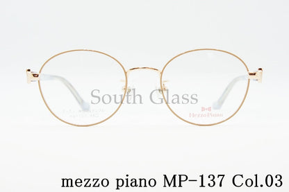 Mezzo Piano キッズ メガネ mp-137 Col.03 46サイズ ボストン ジュニア 子ども 子供 メゾピアノ 正規品