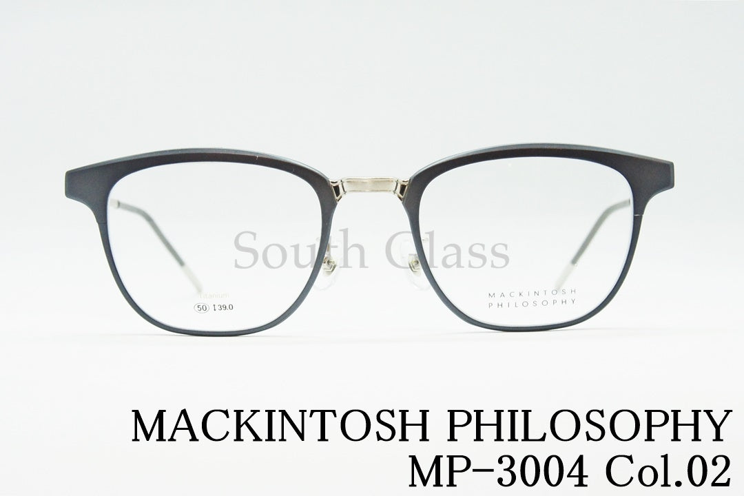 MACKINTOSH PHILOSOPHY 単式 跳ね上げ メガネ MP-3004 Col.02 ウエリントン マッキントッシュフィロソフィー 正規品