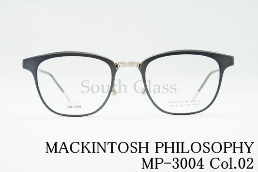 MACKINTOSH PHILOSOPHY 単式 跳ね上げ メガネ MP-3004 Col.02 ウエリントン マッキントッシュフィロソフィー 正規品