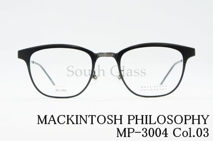 MACKINTOSH PHILOSOPHY 単式 跳ね上げ メガネ MP-3004 Col.03 ウエリントン マッキントッシュフィロソフィー 正規品