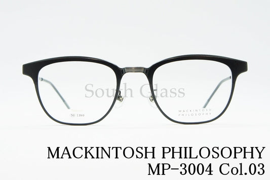 MACKINTOSH PHILOSOPHY 単式 跳ね上げ メガネ MP-3004 Col.03 ウエリントン マッキントッシュフィロソフィー 正規品
