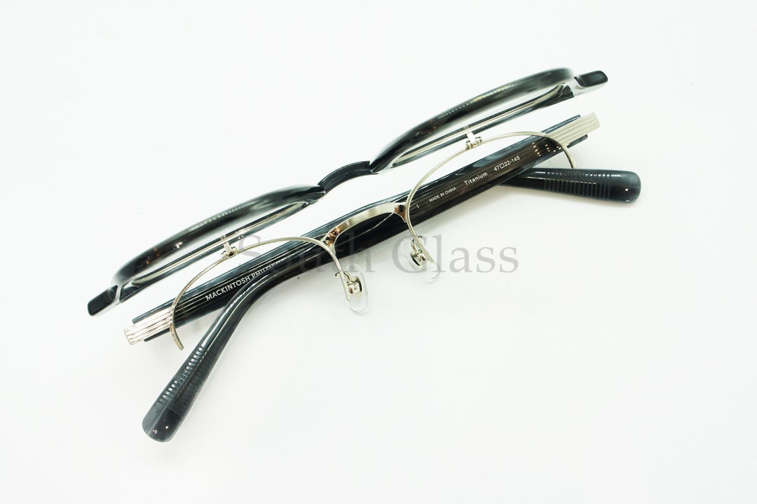 MACKINTOSH PHILOSOPHY 単式 複式 跳ね上げ メガネ MP-3006 col.01 ボストン マッキントッシュフィロソフィー 正規品