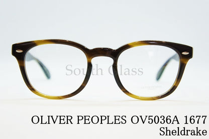 OLIVER PEOPLES メガネ OV5036A 1677 Sheldrake ウエリントン シェルドレイク クラシカル スクエア オリバーピープルズ 正規品