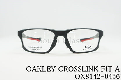 OAKLEY メガネ CROSSLINK FIT A OX8142-0456 スクエア アジアンフィットモデル オークリー クロスリンクフィットA 正規品