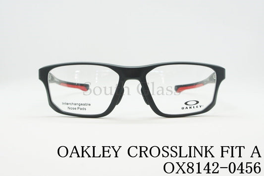 OAKLEY メガネ CROSSLINK FIT A OX8142-0456 スクエア アジアンフィットモデル オークリー クロスリンクフィットA 正規品