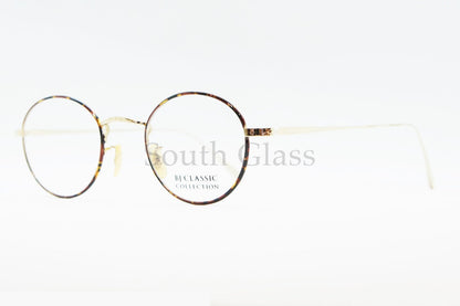 【桜井ユキさん着用モデル】BJ CLASSIC メガネ PREM-118S NT C-1-2 ボストン クラシカル ヴィンテージ 丸メガネ ドラマ イチケイのカラス BJクラシック 正規品
