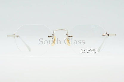 【中島健人さん着用モデル】BJ CLASSIC メガネ PREM-202NT C-2 ツーポイント 縁無し BJクラシック 正規品
