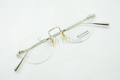 【中島健人さん着用モデル】BJ CLASSIC メガネ PREM-202NT C-2 ツーポイント 縁無し BJクラシック 正規品