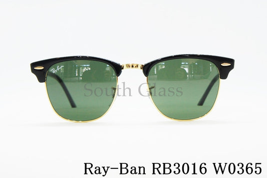 Ray-Ban サングラス RB3016 W0365 49 51サイズ CLUBMASTER クラシック サーモント ブロー レイバン 正規品