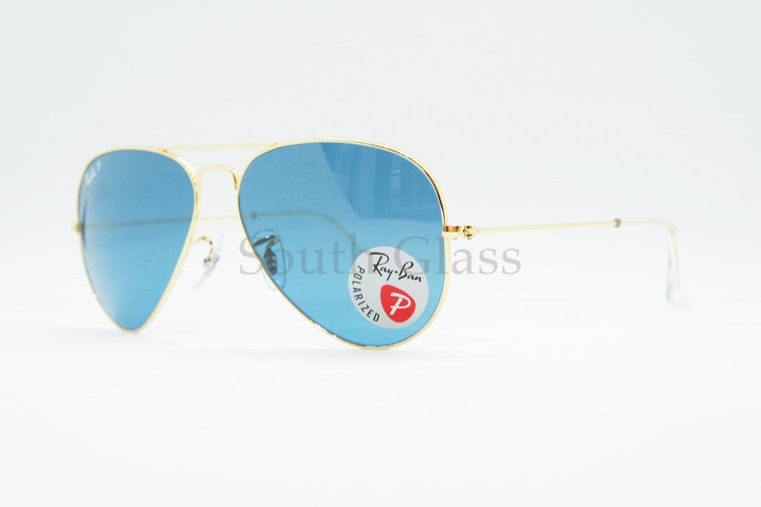 Ray-Ban 偏光 サングラス RB3025 9196/S2 58サイズ AVIATOR ティアドロップ アビエーター レイバン 正規品