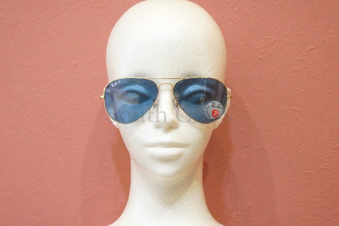 Ray-Ban 偏光 サングラス RB3025 9196/S2 58サイズ AVIATOR ティアドロップ アビエーター レイバン 正規品