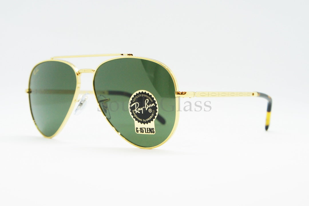 Ray-Ban サングラス RB3625 9196/31 58サイズ 62サイズ AVIATOR アビエーター ティアドロップ レイバン 正規品