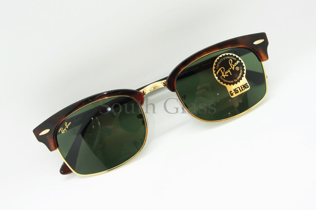 Ray-Ban サングラス RB3916 1304/31 CLUBMASTER スクエア サーモント ブロー レイバン 正規品