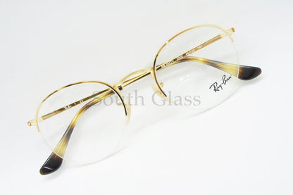Ray-Ban メガネ RX3947V 2500 ハーフリム ボストン クラシカル 半リム ナイロール 丸メガネ RB3947V レイバン 正規品