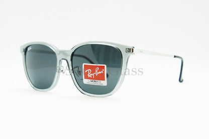 Ray-Ban クリアサングラス RB4333D 6611/87 55サイズ ウェイファーラー スクエア クリアフレーム レイバン 正規品