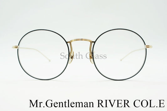 【片寄涼太着用モデル】 Mr.Gentleman メガネ RIVER COL.E ラウンド 丸メガネ クラシカル ミスタージェントルマン 正規品