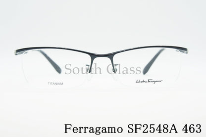 Salvatore Ferragamo メガネ SF2548A 463 サーモント スクエア ナイロール ブロー オシャレ ブランド フェラガモ 正規品