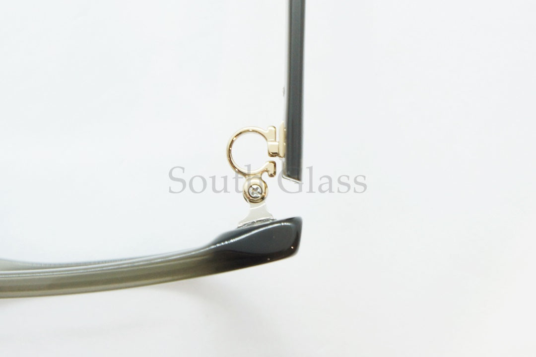 999.9×Ferragamo メガネ SF9003 210 コラボモデル アジアンフィット スクエア ウエリントン フォーナインズ フェラガモ 正規品