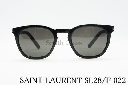 消すSAINT LAURENT サングラス SL28/F 022 ウェリントン サンローラン ブランド 正規品