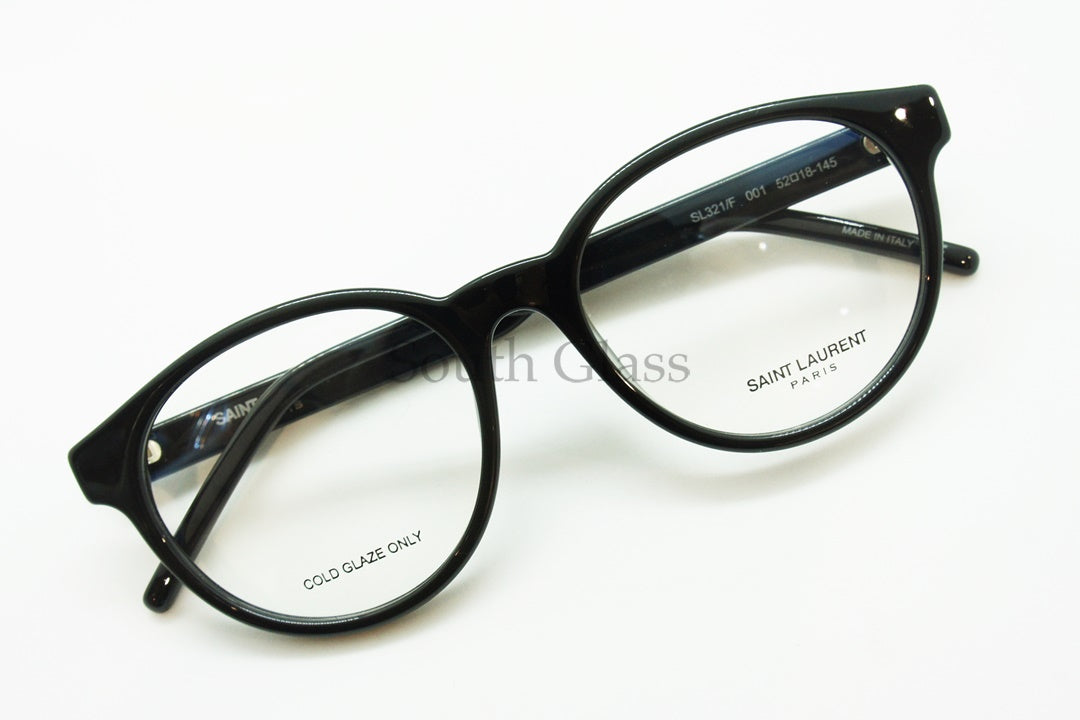 SAINT LAURENT メガネ SL321/F 001 ボストン ブランド サンローラン 正規品