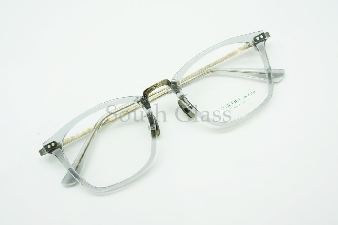 TOKIWA メガネ T-1956 Col.AG-4 スクエア コンビネーション トキワ 正規品