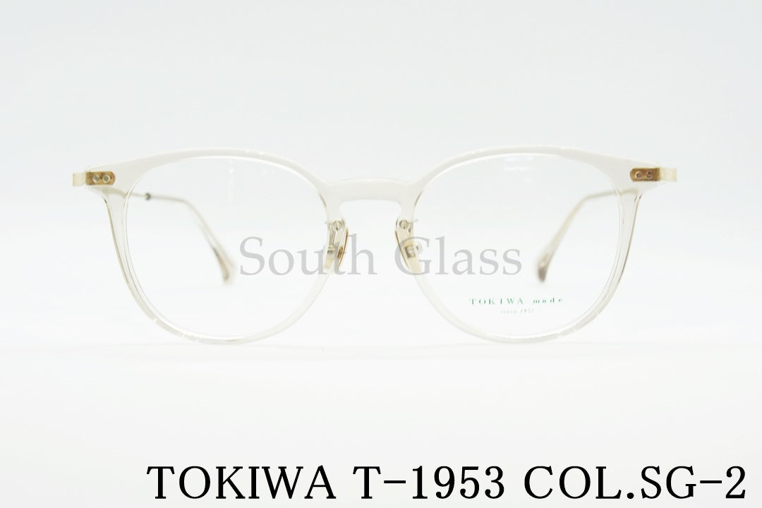TOKIWA メガネ T-1953 Col.SG-2 ウエリントン トキワ 正規品