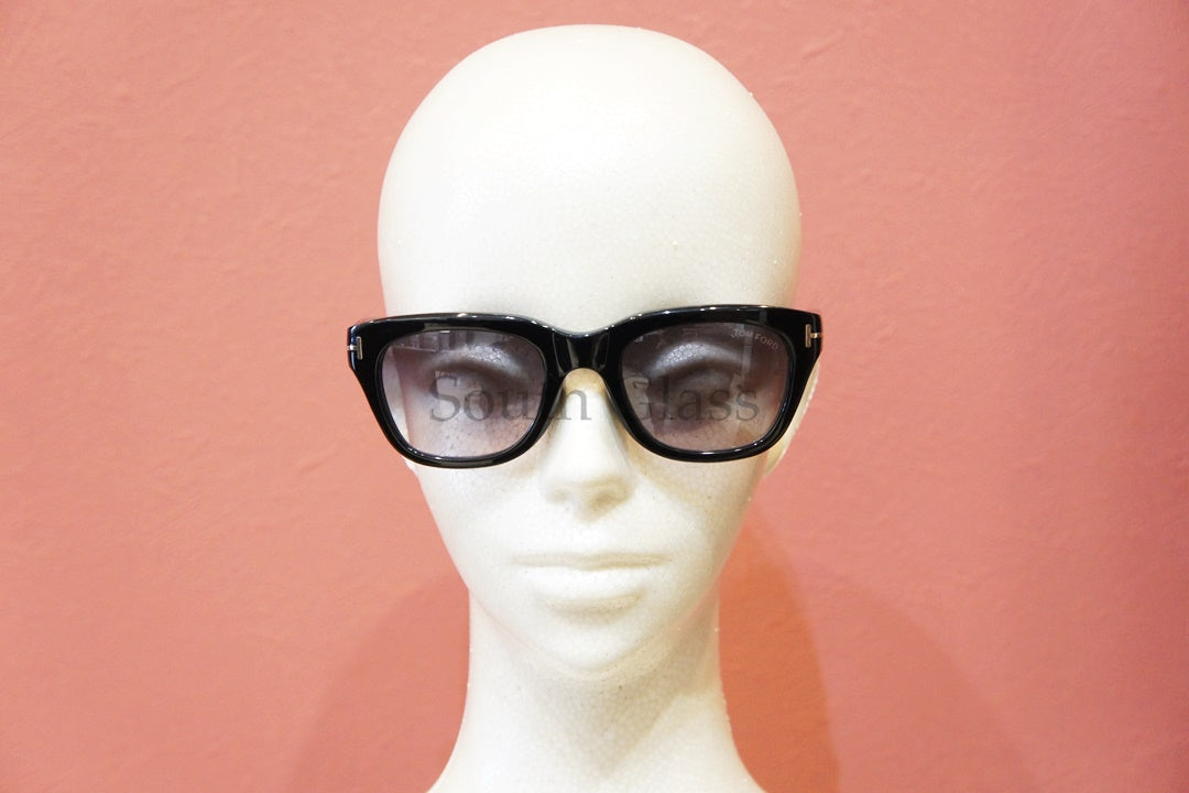 TOM FORD サングラス TF237-F 01B Snowdon ウェリントン フレーム メンズ レディース メガネ 眼鏡 おしゃれ アジアンフィット トムフォード 黒