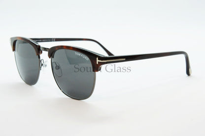 【007 ダニエル・クレイグ着用】TOM FORD サングラス TF248 52A Henry サーモント ブロー おしゃれ アジアンフィット イタリア トムフォード Spectre スペクター ジェームズ・ボンド 映画